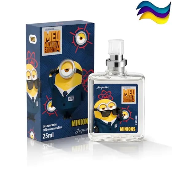 Perfume Minions Meu Malvado Favorito Desodorante Colônia Jequiti 25ml Caminho Olfativo Frutal Fresco