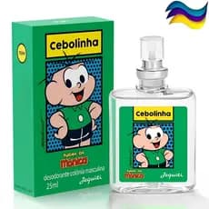 Perfume Cebolinha Desodorante Colônia Jequiti 25ml ou 50ml(Vidro) - Cítrico Bergamota Limão
