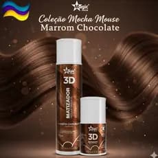 Matizador Mocha Mousse Chocolate 3D Magic Color Máscara Intensificadora Marrom Chocolate Tonalizante