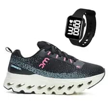 Tênis Feminino Alta Performance Academia Corrida Caminhada Leve Confortavel+ Relogio Smart