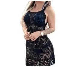 saida de praia das blogueiras kit com 2 peças