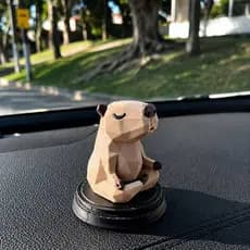 Capivara Aromatizador e Decoração PAINEL Veiculos (Cheirinhos para carro e Enfeite) com IMÂ