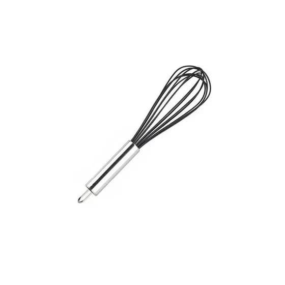 Batedor de Ovos Fouet Silicone e Inox 25 cm