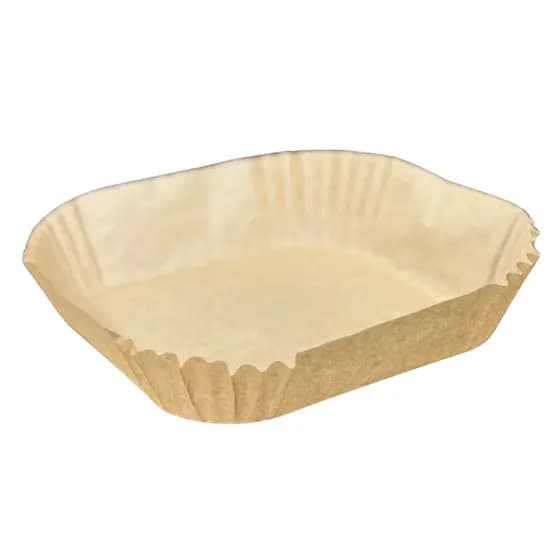 Kit 50 Forros de Papel Descartáveis para Air Fryer Quadrado 16cm ou 20cm