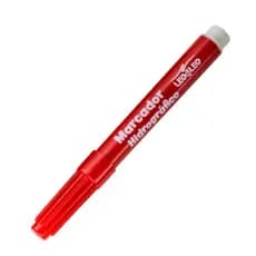 Marcador Hidrográfico Leo e Leo Caneta Marcador ponta 5,5mm Vermelho