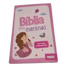 Bíblia Infantil Para Meninas Bíblia Com Antigo Testamento e o Novo Testamento