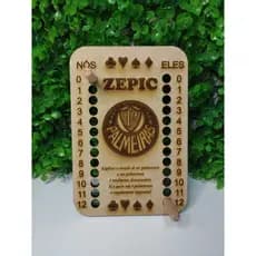 Marcador de Truco em mdf 6mm personalizado