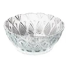 Jogo de Sobremesa 6 Peças Bowl Vidro King Lyor 13x5cm mesa posta
