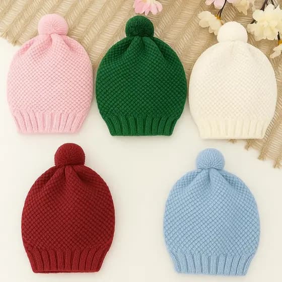 Touca bebê - Gorro - touquinha bebê recém nascido - enxoval