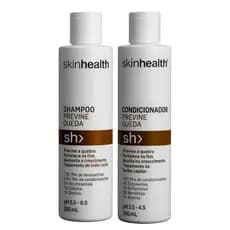 Kit Tratamento Anti Queda Skinhealth - Shampoo e Condicionador