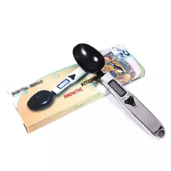 Colher de medição Digital LCD de precisão balança digital eleltrônica 500g 0.1g aço inoxidável colher de cozinha