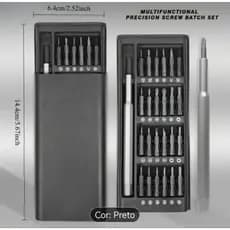 Conjunto de chave de fenda de precisão, kit de ferramentas