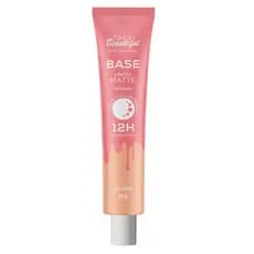 Base Efeito Matte 12h De Hidratação Cobertura Média Alta Face Beautiful