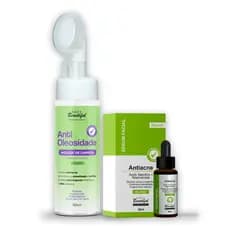 Kit Skin Care Cuidados com a Pele Mousse Facial Sérum Face Beautiful
