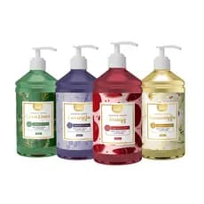 Kit 4 Sabonete Líquido para Mãos e Corpo 500ml Perfumado Face Beautiful