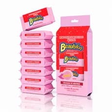 Pacote Com 8 Mini Lenços Umedecidos Demaquilante Facial Beautyloo Face Beautiful