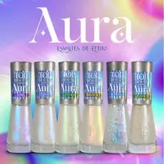 Kit 6 Esmaltes Coleção Aura - Top beauty