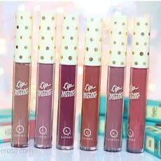 Kit com 6 Batons Lip Matte - Latika (ESCOLHA SUAS CORES)