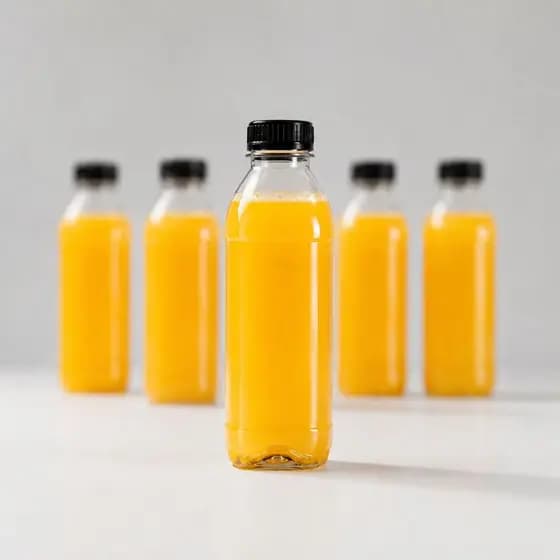 Garrafas PET 200ml / 300ml / 500ml com Tampa para Sucos e Caldo de Cana Direto da Fábrica