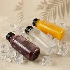 Garrafas 200ml/300ml/500ml com Tampa PET pra Suco e Caldos Garantia de Fábrica | Envio Imediato