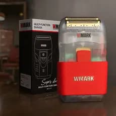 Máquina Shaver Profissional NG 987 Wmark Transparente Precisão Acabamento Barbeiro