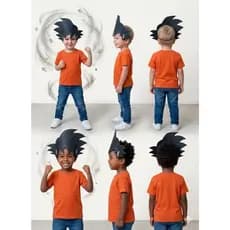 Peruca Goku Acessório para fantasia / cosplay - DRAGON BALL