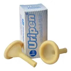 Kit Uripen Dispositivo Incontinência Nº6 20un Coletor Urina Urinol Fralda Geriátrica Sonda Camisinha
