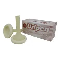 Kit Uripen Dispositivo Incontinência Nº7 20un Coletor Urina Urinol Fralda Geriátrica Sonda Camisinha