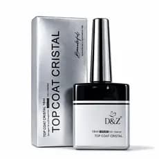 Top Coat Cristal 18ml D&Z Linha Beautiful Premium Selante Unha Gel
