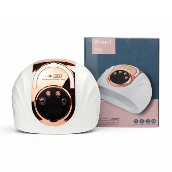 Cabine Sun S22 Led Uv 57 Leds 288w de Potência Nail Secagem Manicure Lamp
