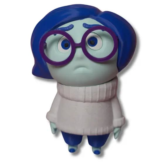 Personagem Tristeza  Divertidamente Colecionável Disney