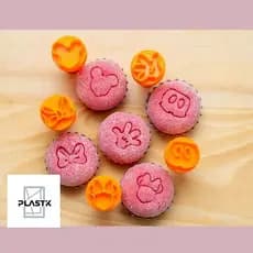 Carimbos para Docinhos Brigadeiros - Mickey e Minnie