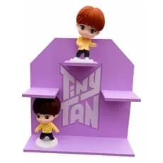 Mini Prateleira Expositor Bonecos TinyTan BTS