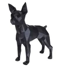 Pinscher Cachorro Geométrico Decorativo
