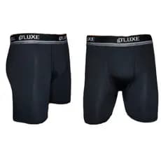 1 Cueca Box Long Leg Ciclismo Microfibra Masculino Bermuda Ciclista Corrida Academia Yoga Fitness Oferta