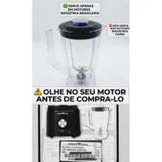 Copo De Liquidificador Serve para Britania All In One Bmp900p Brasil