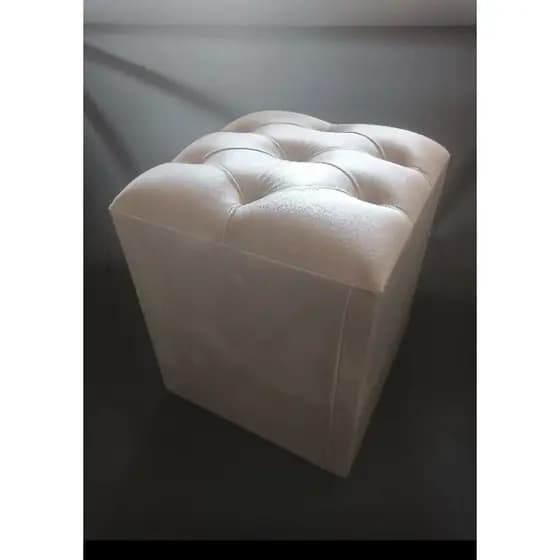 Puff suede, capitonê, quadrado, decoração e sala