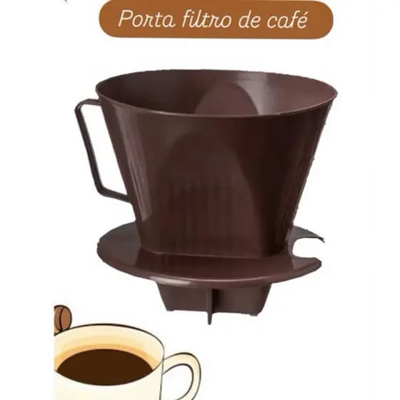 Porta filtro de café 102 e 103, suporte para filtro
