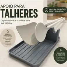 Suporte Talheres Cozinha Organizador Funcional até 4 talheres