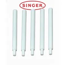 5 Pino Plastico Porta Retros Carretel Linha Singer Domestica Textil