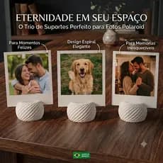 Porta Foto Polaroid Instax Suporte Porta Retrato Decoração de Mesa Lembrancinha Kit 3 a 10