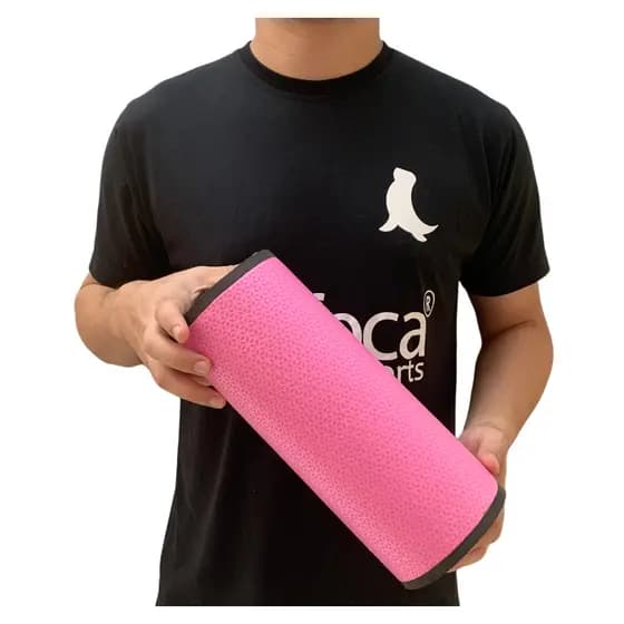 Rolo Massagem Liberação Miofascial 30x12 DF1064 Rosa Dafoca