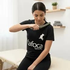Instrumento de Liberação Miofascial Modelo Gancho IASTM Em MDF Ultra Dafoca Sports