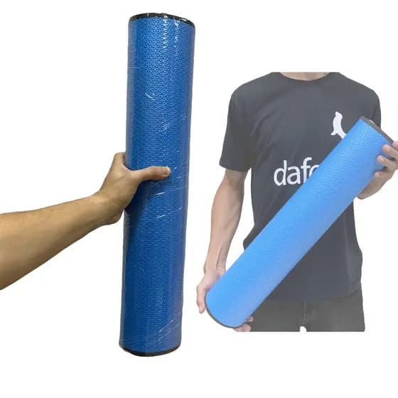 Rolo De Liberação 60cm Miofascial Massagem Ativação Muscular Yoga DF1078 Azul Royal Dafoca Sports