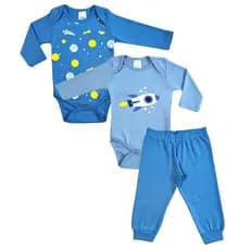 Roupas de bebê INVERNO KIT Body Bebê com mijão Menina ou Menino Recém Nascido 2500