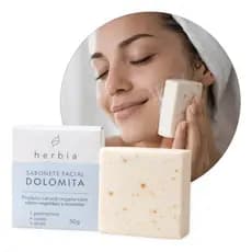Sabonete Facial Em Barra Herbia 50g