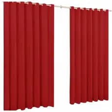 Cortina Luxo Roma  2,30 X 1,60 Vermelho