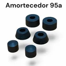 Amortecedor de skate preto 101a