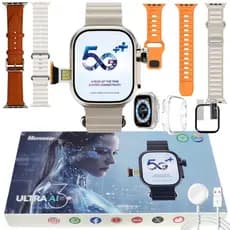 Smart Watch Microwear Ultra 3 AI 5g Chip Camera Android Amoled ChatGpt Baixa Apps + Acessorios