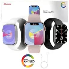 Relógio Smartwatch W99+ Plus Serie 10 Amoled Chat GPT 45mm Ilha Dinamica GPS Microwear Original